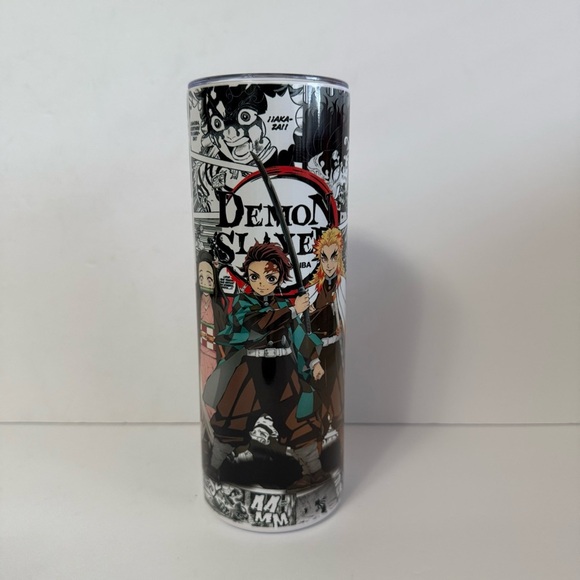 Demon Slayer Anime 20oz Skinny Tumbler - Picture 2 of 4